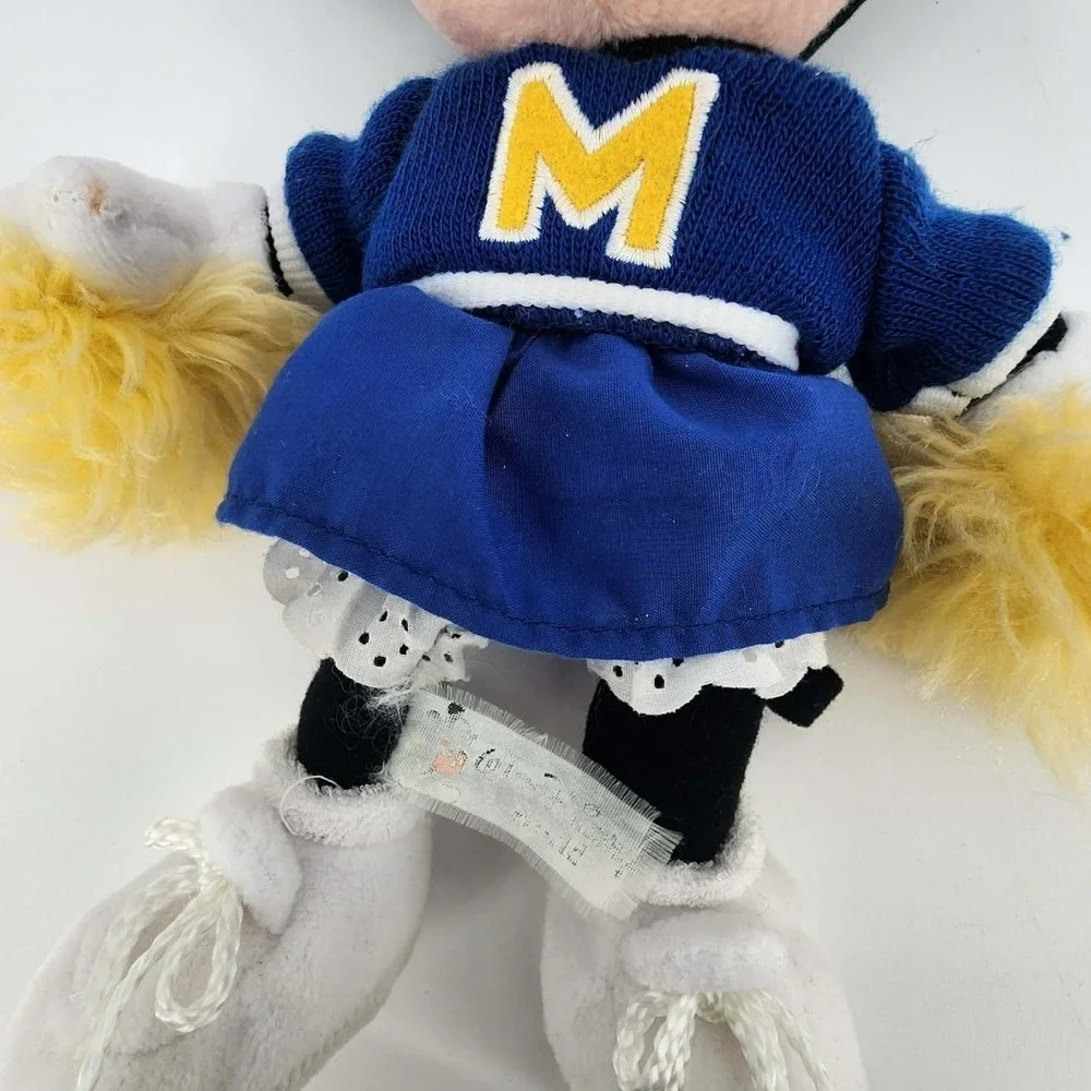 Walt Disney World Minnie‎ Mouse Plush Kids 10in  Cheerleader